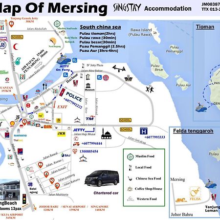 Singvillage Holiday House Mersing Eksteriør bilde